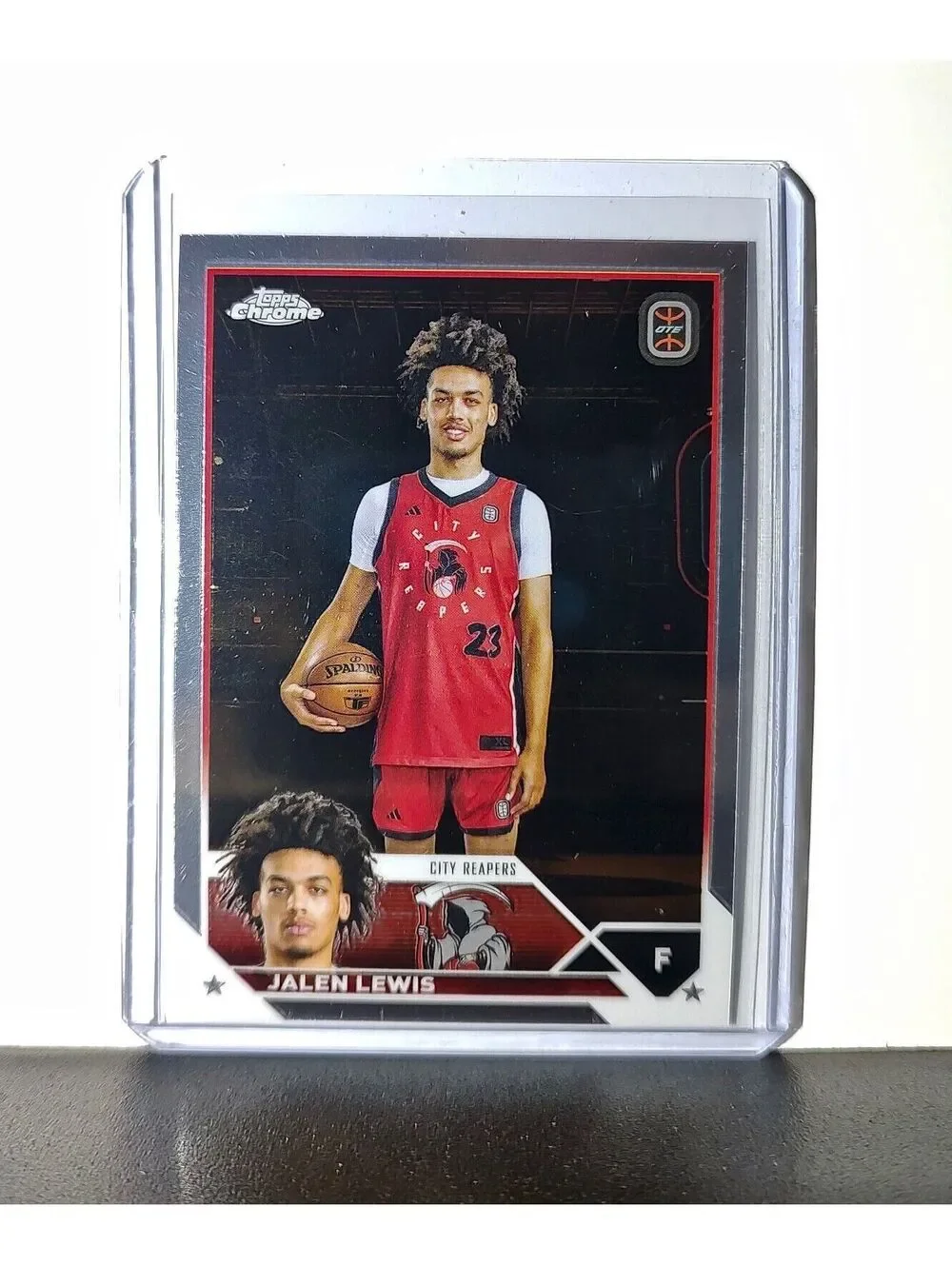 Jalen Lewis 2023-24 Topps Chrome Overtime #8 Card City Reapers